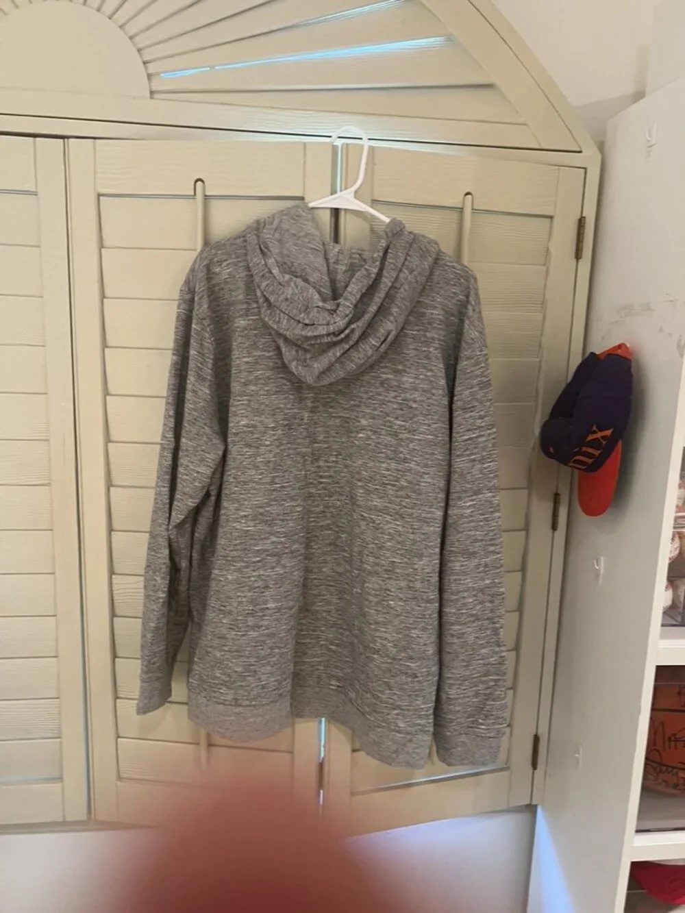 H&M Mens Gray Zip Up Hoodie Size XXL Cotton Sweatshirt Jacket -Never Worn